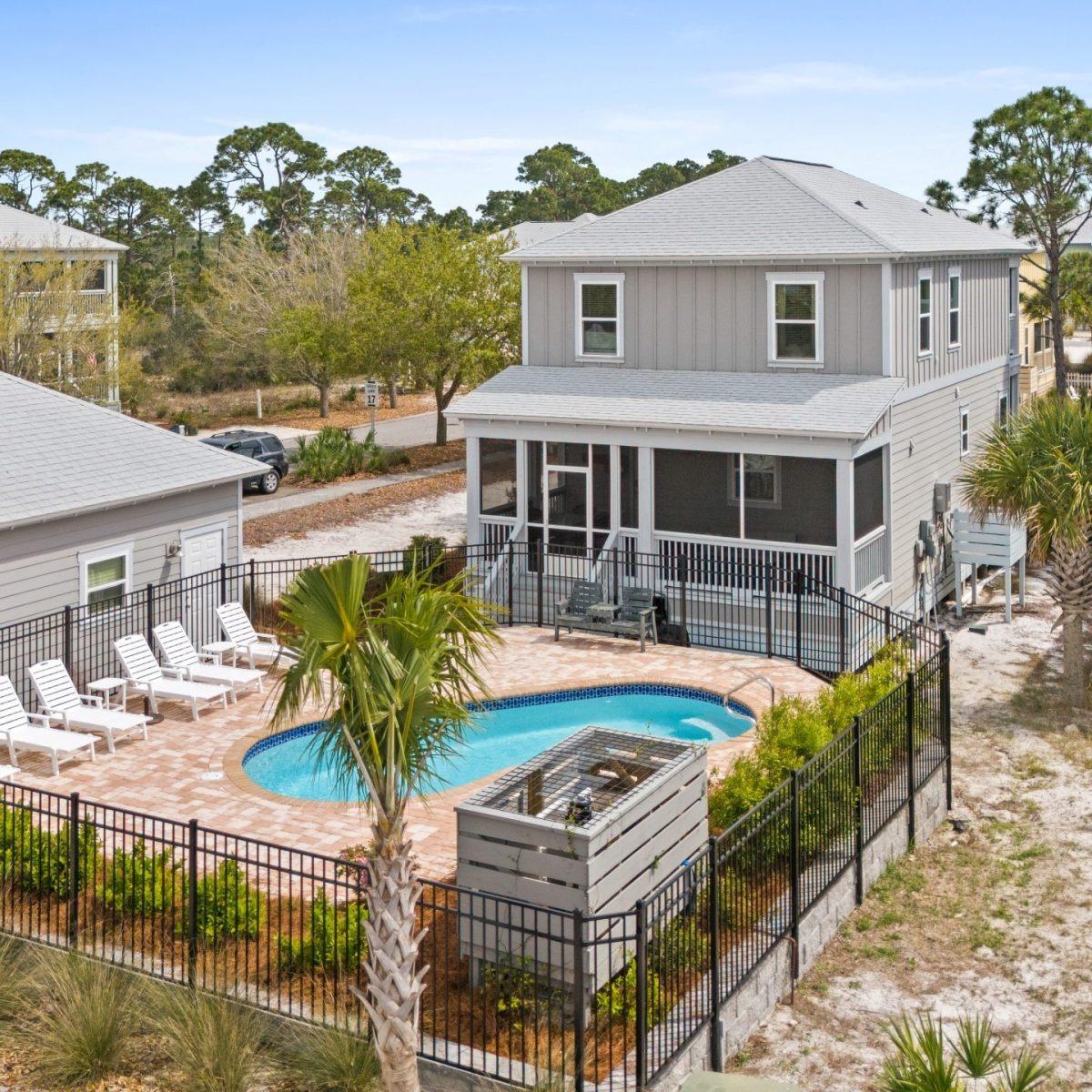 Home with private pool